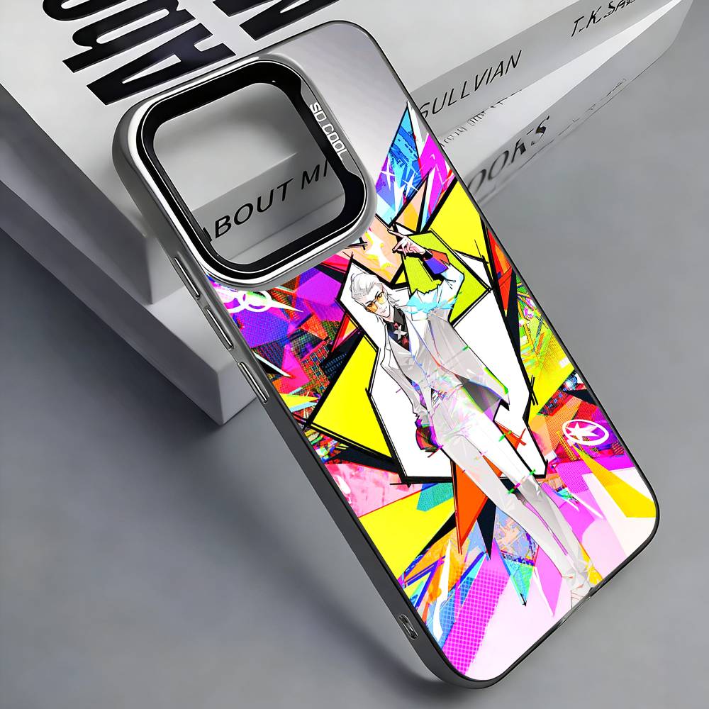 

T-To Be H-Hero X Phone Case For iPhone 17,16,15,14,13,12,11 Plus,Pro Max,Colored Silver Phone Case iPhone17PRO