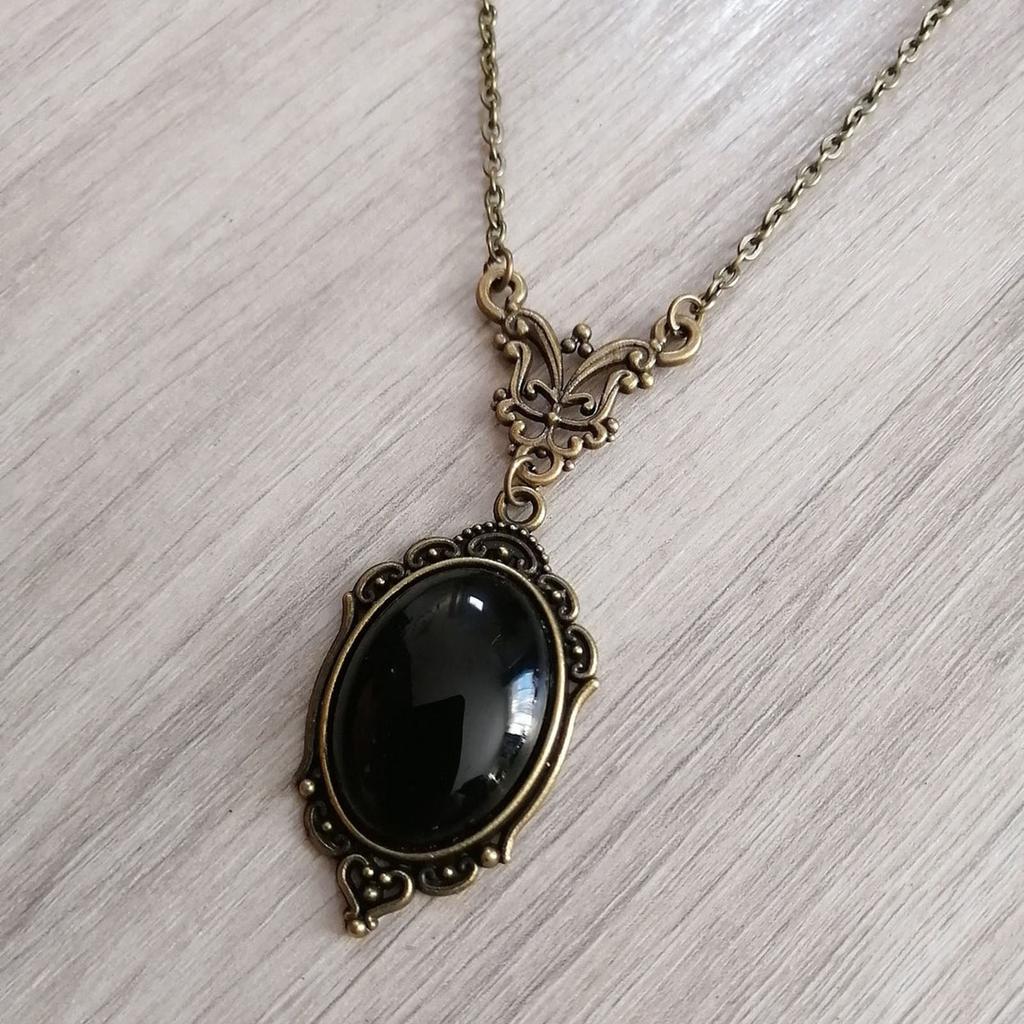 Vintage Pendant Chain Necklace Women Fashion Jewelry Vintage Charm Accessories