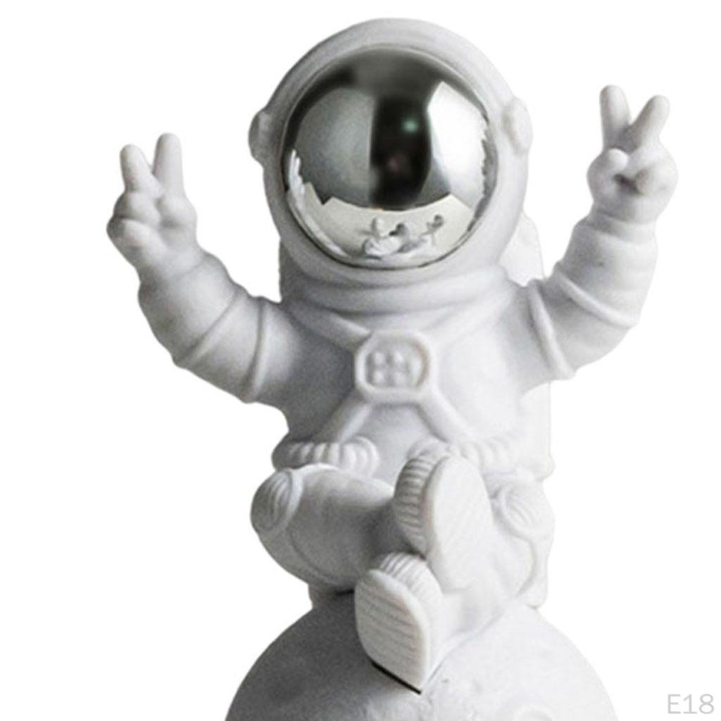 Resin Figurine - Space Themed Desk Decor for Kids