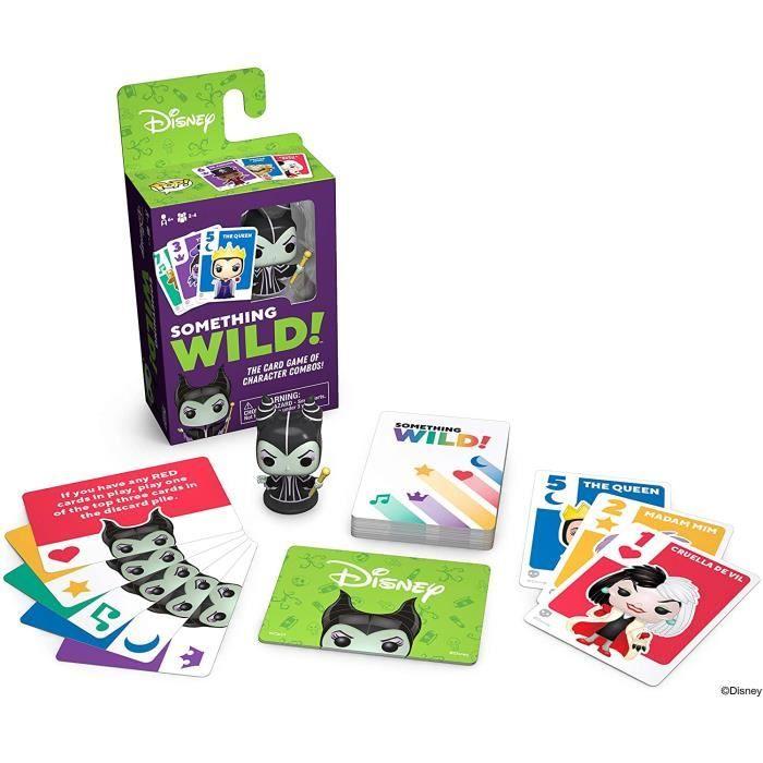 Jeu de cartes - Funko Something Wild Card Game - Villains - 2-4 joueurs - 15 minutes - 6 ans
