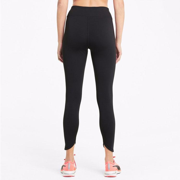 Puma Run Training Nine-Point Fitness Pants Women Bottoms Black 520400-01