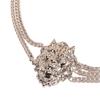 New Women's Lion Head Metal Chain Punk Belt Women's Heavy Industry Waist Chain