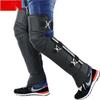 Kuzhe Cowhide & Wool Motorcycle Winter Knee Pads