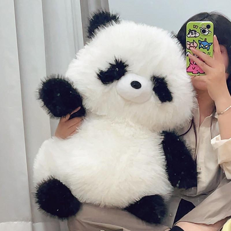 Original Panda Whimsical Plush Animal With Soft Pp Cotton Ideal For Snuggling And Fun