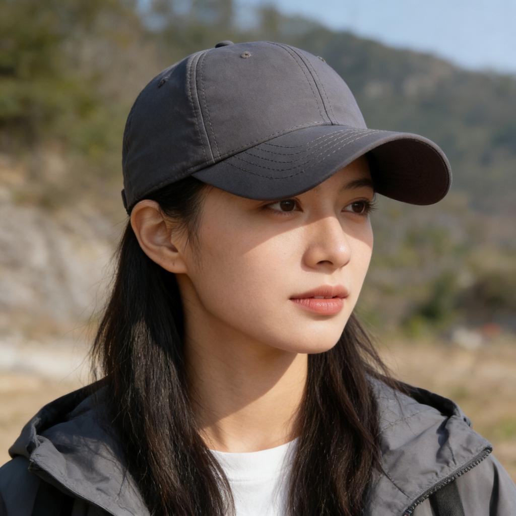 High-Quality Finely Crafted Solid Baseball Cap With Six-Stitched Hard Top, Simple And Stylish Sun Hat For All Seasons