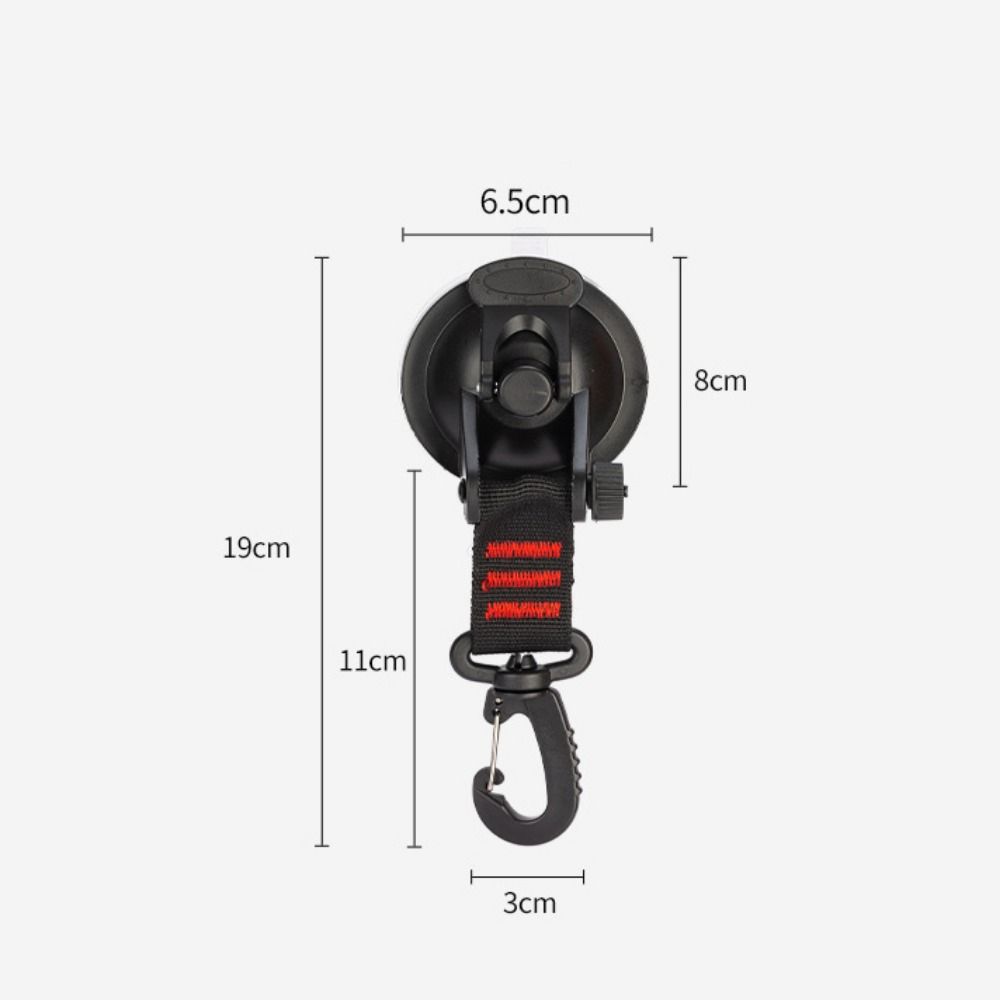 Vacuum Tent Fixing Hooks 360° Rotating Awning Tarps Suction Cups Tent Suckers Hook Outdoor Hiking