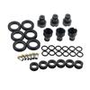 6 Sets Car Fuel Injector Rebuild Kit O-rings Seals Filters Caps for Toyota 3.4 V6 M717 4G1597 1580561 FJ585 23250-62040 5VZFE