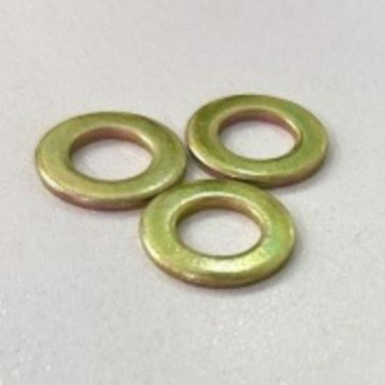 

Zinc-Plated Colorful Carbon Steel Flat Washer Shim Gasket (GB97HV100) 3mm Carbon Steel Washer
