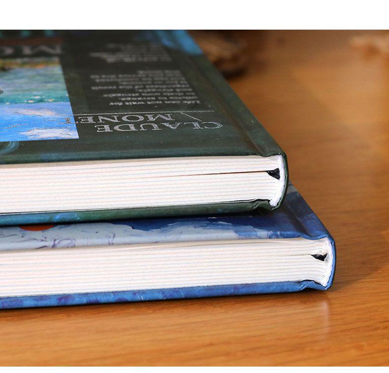 Caiet Pictură în Ulei Peisaj Van Gogh: Suvenir literar, retro, colorat pentru studenți