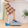 Shoe Cover Dispenser Portable Automatic Shoe Cover Machine Set with 100 Shoe Covers Non-slip Dustproof Shoe Covers for Home