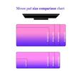 Fresh Cherry Blossom Chinese Trend Style Mouse Pad Extra-large Thickened Office and Study Pad Japanese Non-slip Desk Mat