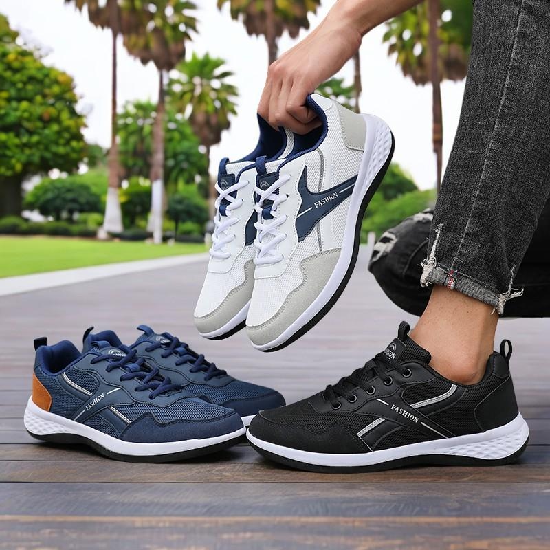 Brand Trend Men's Skateboard Shoes Wear-resistant Thick-soled Fitness Lace Up Sneakers Fashion Flat Trainers Sneakers for Men