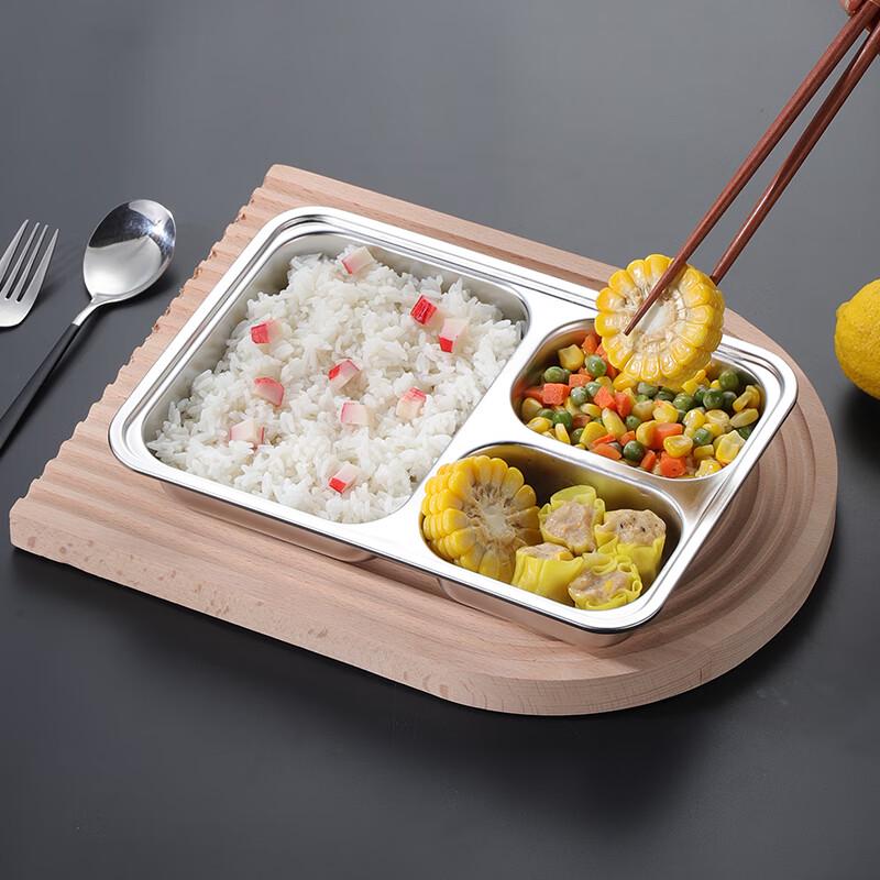 SMVP 304 Stainless Steel Meal Plates & Bowls