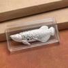 Tea 3pcs Tool Silver Brewing Tea Ceremony Accessories Tea Pets Goldfish Shaped Softened Water Quality