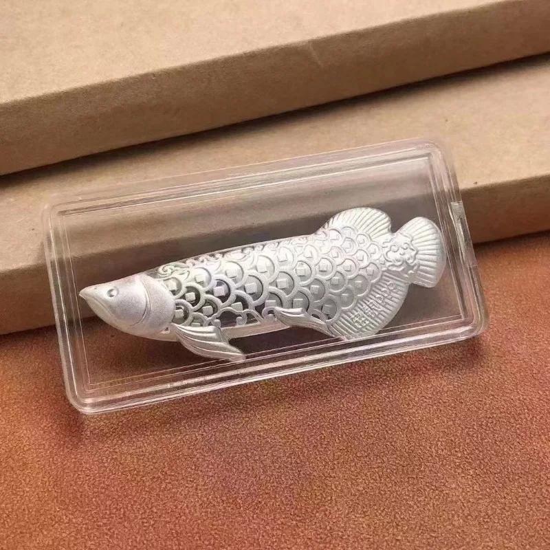 Tea 3pcs Tool Silver Brewing Tea Ceremony Accessories Tea Pets Goldfish Shaped Softened Water Quality