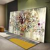 Pintura de flores de paisaje de viento, decoración de arte de la pared, decoración minimalista nórdica, póster, imagen, pintura para decoración del hogar y sala de estar