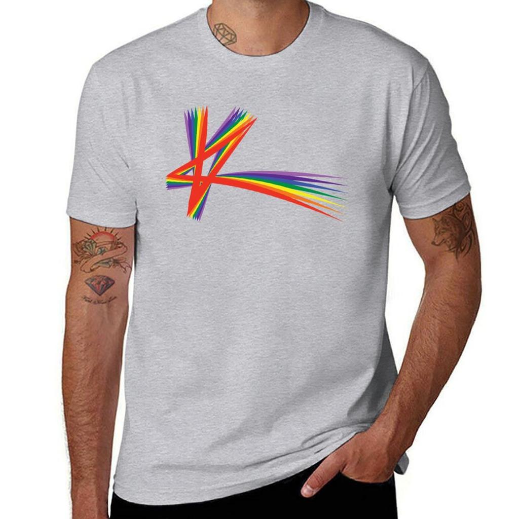 K Pride TShirt Funnys Tops Blouse Animal Prinfor Boys Mens Cotton Tshirt