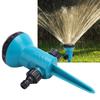 Ground Insert Type Lawn Water Sprinkler with 9 Modes Garden Irrigation Watering Accessories