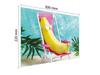 SZKLANA DESKA DO KROEJNIA 30x22 BANAN
