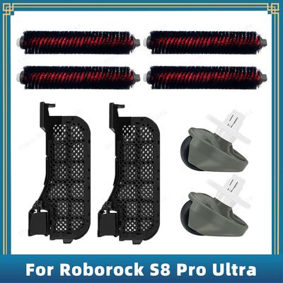 Kompatibilní Pro Roborock S8 Pro Ultra Díly Příslušenství Čisticí Nádržka Filtr Vysokorychlostní Čištění Válečkový Kartáč Přední Kolečko