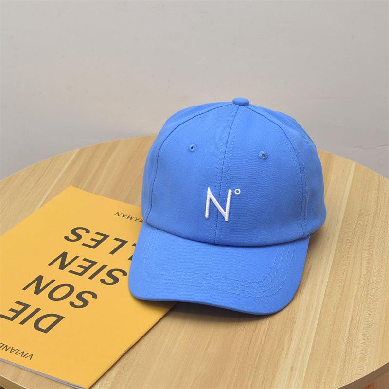 Ins Street Brand N Letter Baseball Cap Street Racket Spring and Summer Versatile Simple Face Cap