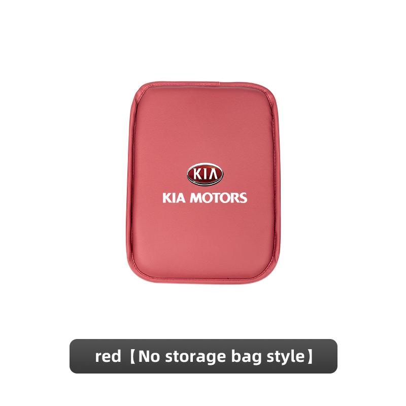 AABFS1 Car Armrest Mat Center Console Leather Protection Cushion For Kia KN GT-Line Sportage Ceed Rio Picanto Sorento Soul Cerato Venga