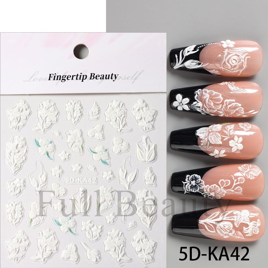 Nail Art Relief Sticker Retro Style Gold Watch Watch Necklace Nail Art Adhesive Sticker