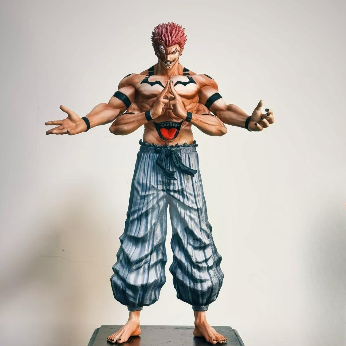 

Фигурка Рёмена Сукуны Фигурки Jujutsu Kaisen ПВХ Коллекционная Статуя Аниме Модель Украшение для Комнаты Куклы Детские Игрушки Рождественские Подарки