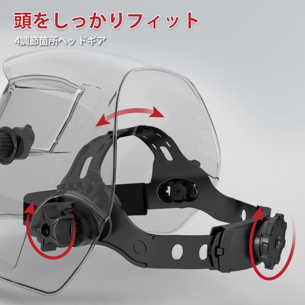 GEOSTAR Welding Helmet New LCD Welding Helmet for and ARC Solar Replaceable Shows True Colors Auto-Shading [2025 Model] Solar-Powered,