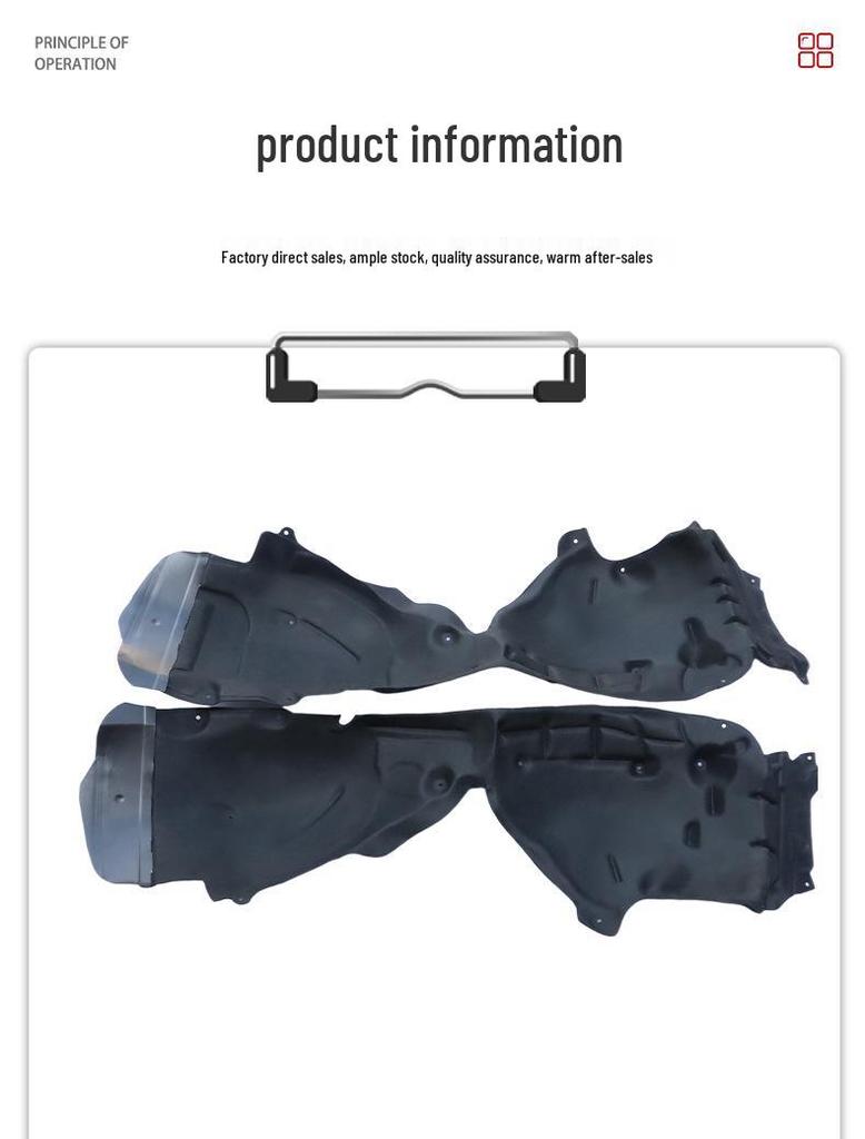 Compatible Wheel Fenders & Mudguards for Chrysler 300C/Grand Voyager (Left & Right)