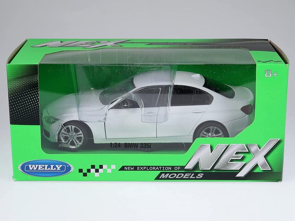 Willy 1/24 scale BMW F30 335i White diecast car, finished product (WL-24039W White)