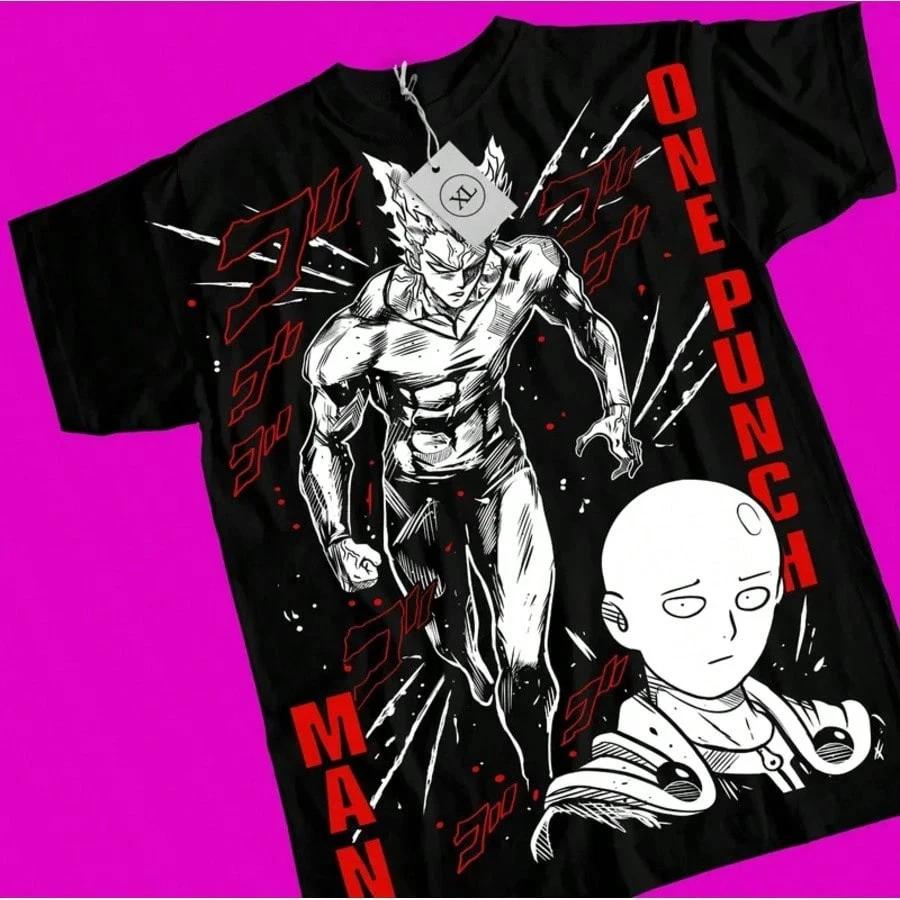 Anime Wibu One Punch Unisex Saitama TShirt V31 S