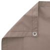 Balcony Privacy Screen 150 X 200 Cm Fabric with PU Coating Taupe