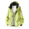 2026 Unisex 3-in-1 Hooded Windbreaker: Versatile Outdoor Jacket