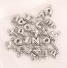 3Pcs Mini Balloon Alphabet Charms Cute Small Initial Bubble English Letter Stainless Steel Pendants DIY Necklace Bracelet Making