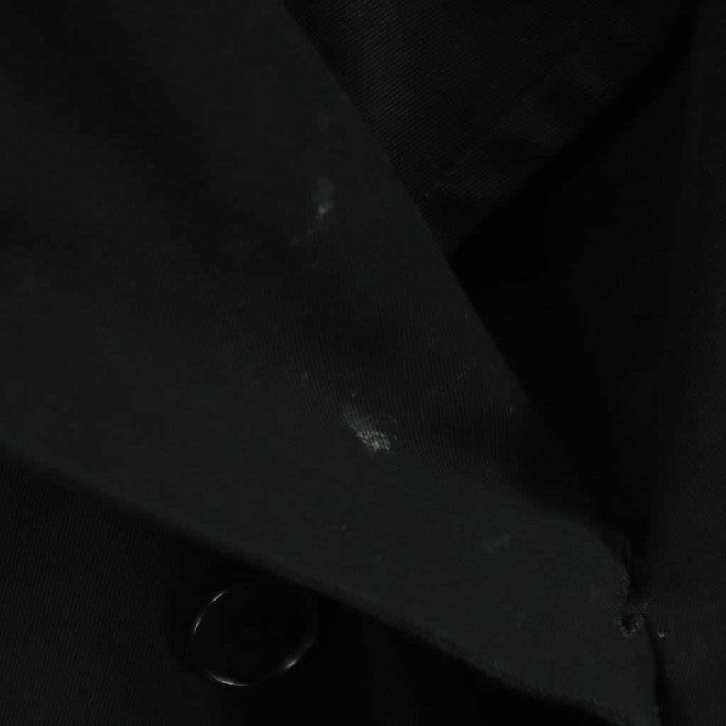 KANEKO ISAO Long Sleeve Trench Coat Black Women Used