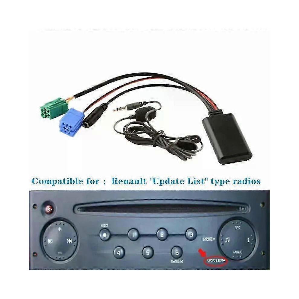Renault 2005-2011 AUX Bluetooth adapteris ar
