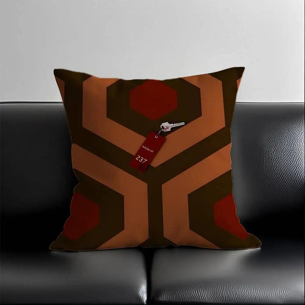 Horror Movies The Shinings Pillow Case Skin-Friendly And Comfortable Fabric Pillowcase Lnvisible Lilky Zipper