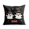 Cute Ghost Of Halloweencushions Pillowcase Polyester Cushion Cover Throw Pillow Sofa Decoration Pillowcover Home Decor
