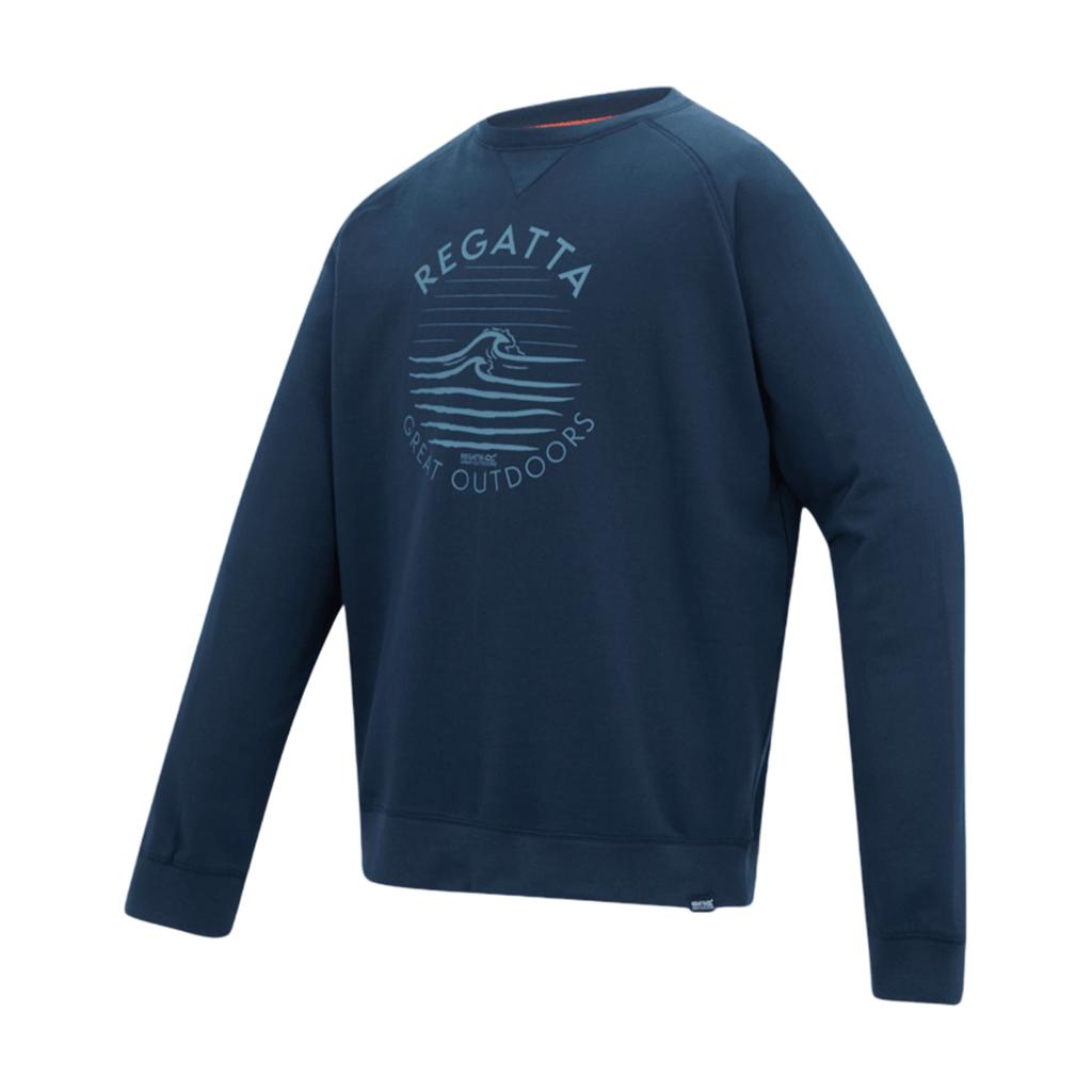 Regatta Mens Nithsdale Wave Sweatshirt