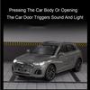 1:24 Q5 Rs7 Alloy Car Diecast Model Toys Front Wheel Steering 6 Doors Opened Sound Light Pull Back For Boyfriend's Birthday Gift