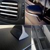 DIY selbstklebende Faser Vinyl 3D Carbon Aufkleber Auto Film Aufkleber Auto Dekoration