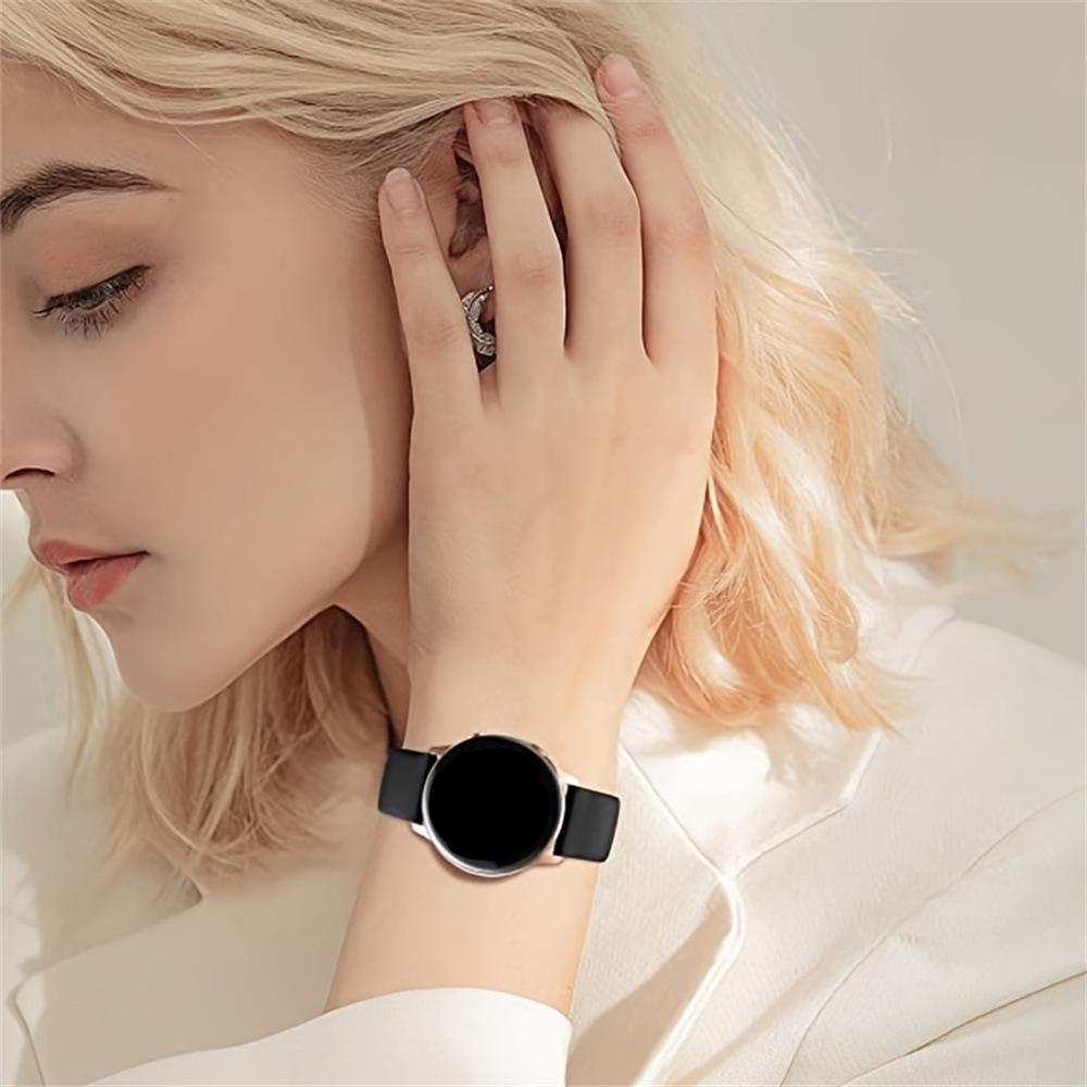 Compatible Silicone Strap for Huawei GT2/GT3 & Samsung Watches, 20/22mm Quick Release, Watch5 Strap