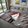Naruto Iconic Ninja Pattern Rug Washable Soft Floor Mat for Living Room Home