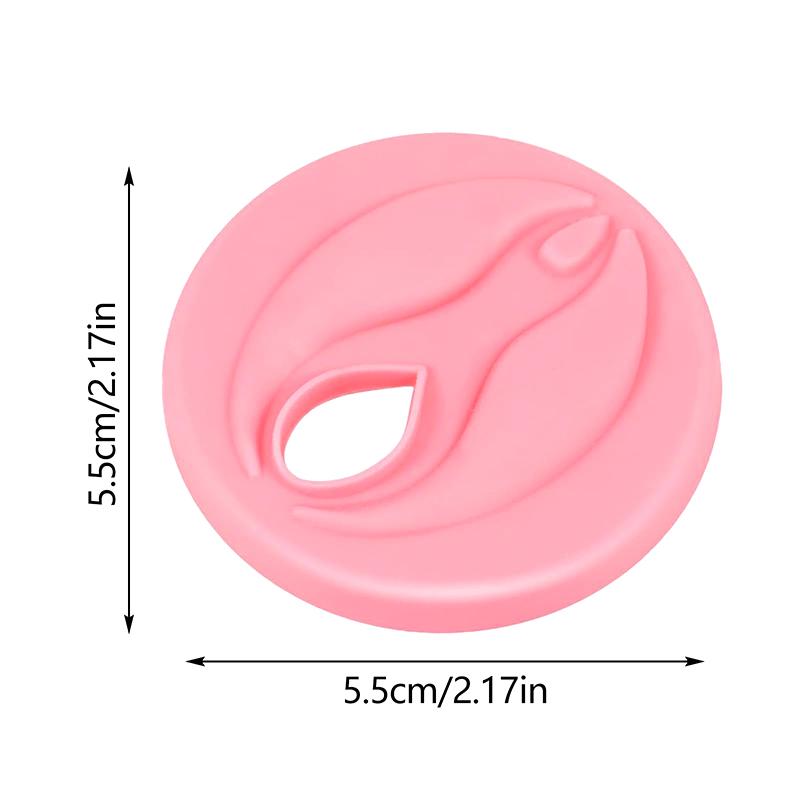 3Pcs Silicone Soda Can Lids New 2 Colors Portable Easy Cleaning Reusable Jar Cap Accessories, Fit Canned Beverage Beer Juice
