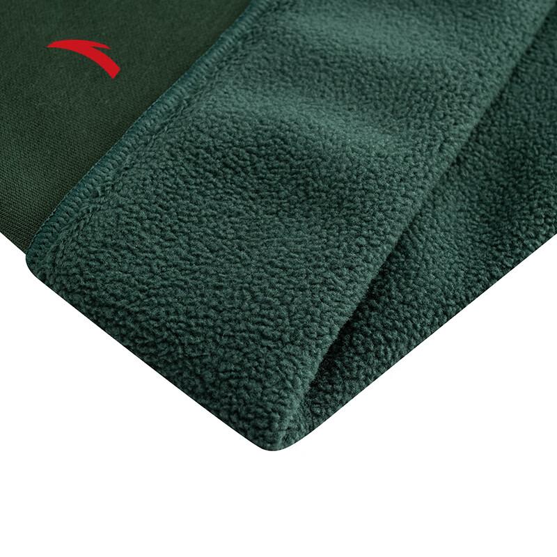 Anta Christmas Edition Fleece-Lined Pullover Sweatshirt