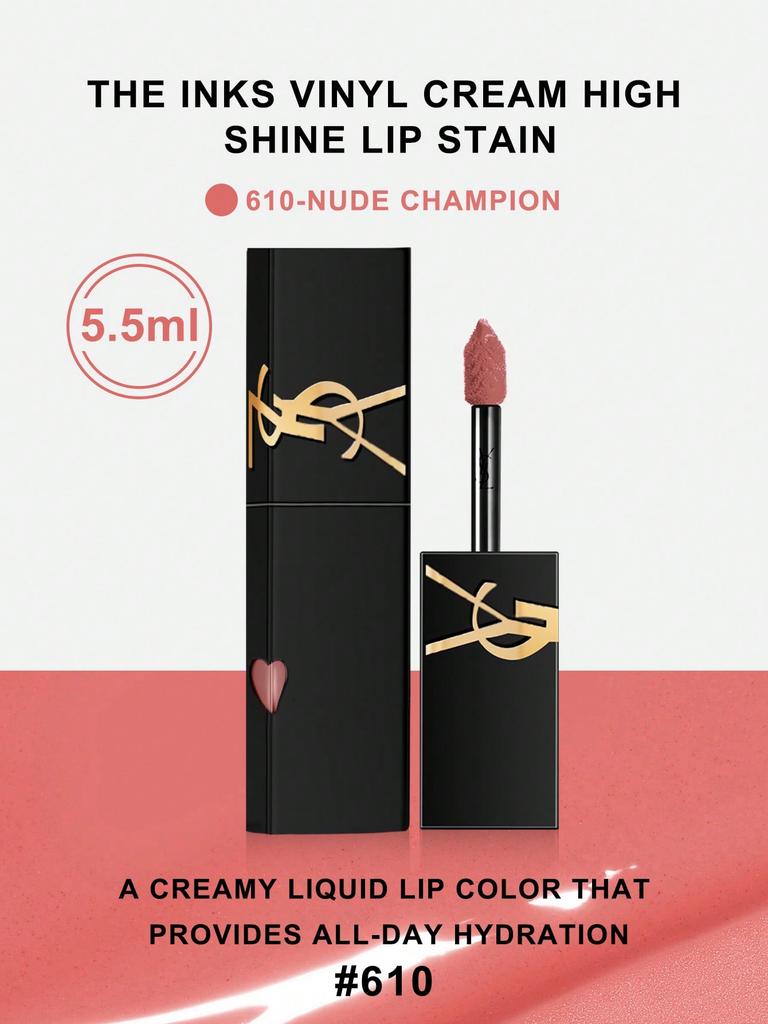 YSL The Inks #610/#416 5.5ML Vinyl Cream - Longwear Transfer - Proof Lip Stain