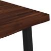 Live Edge Dining Table 140 x 90 x 75 cm Solid Acacia Wood
