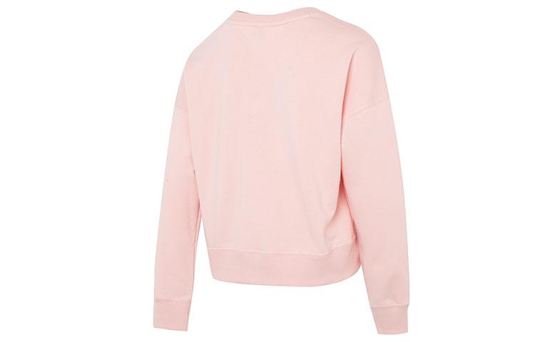 PUMA CLASSICS Sweatshirts Women's Pink Crew Neck Moderate Regular 535276-66