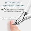1 piece Nail Clippers, Correction Thick Nails Ingrown Paronychia Trimmer, Edge Cutter, Manicure Scissor Pedicure Tool